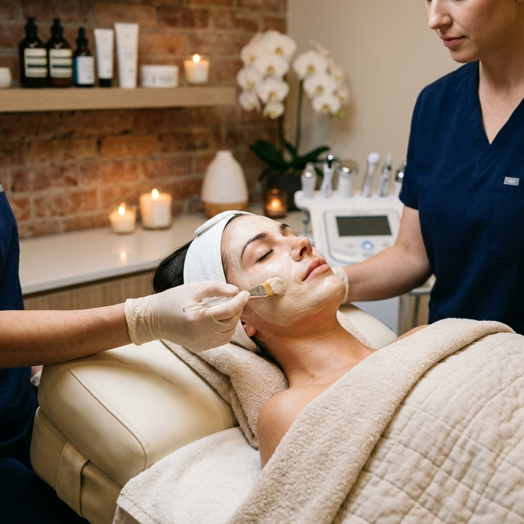 Premium facial skin treatment